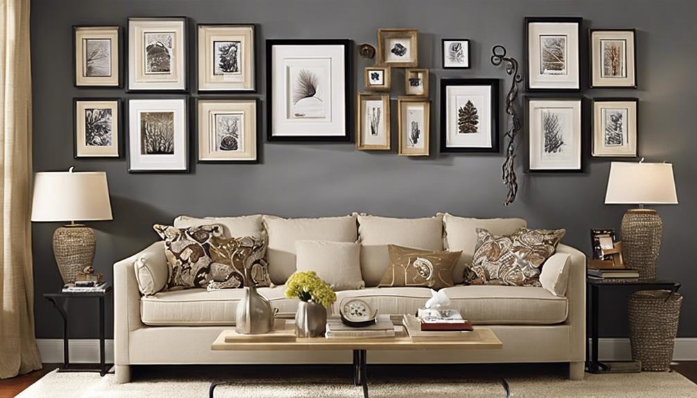 adding wall decorations creatively