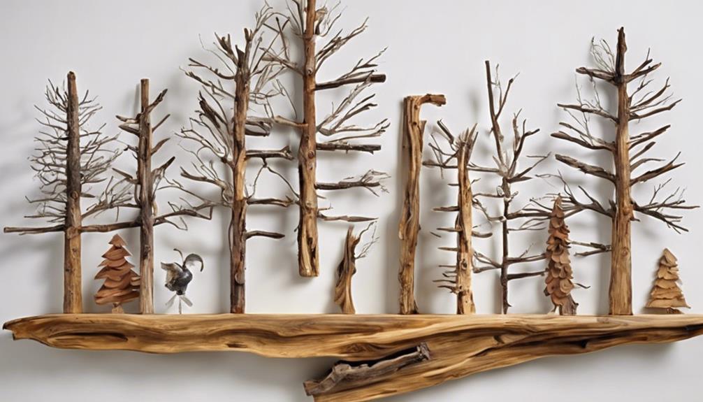 arte con madera natural