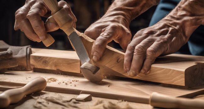 conexiones de madera precisas