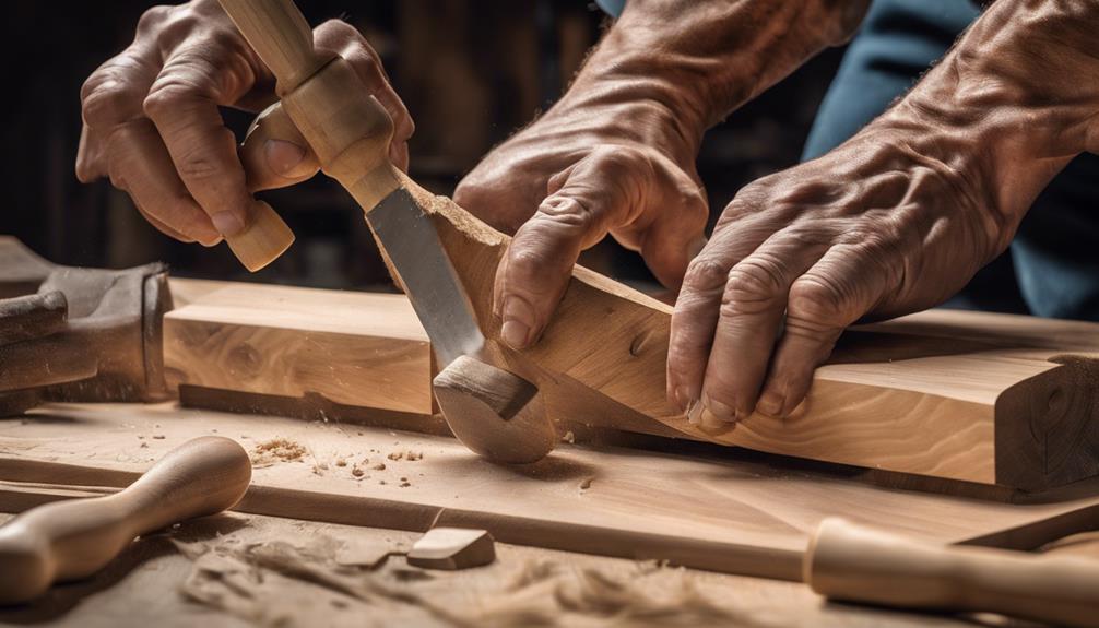 conexiones de madera precisas