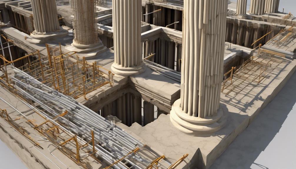 construcci n de columnas clave