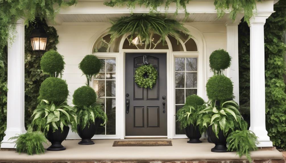 decoraci n exterior con plantas