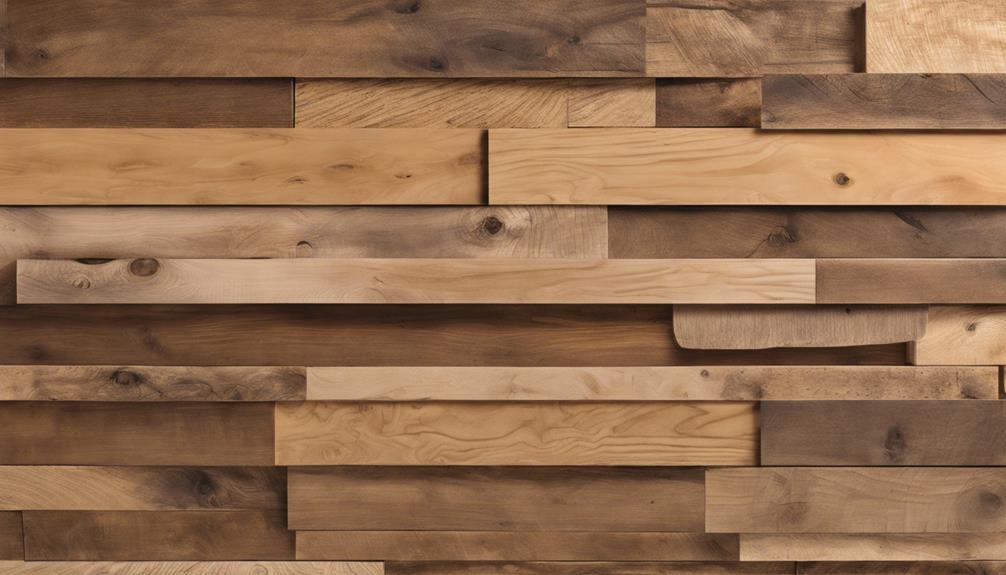 dimensiones de madera especificadas