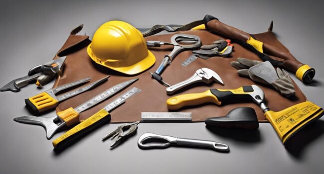 herramientas manuales para constructores