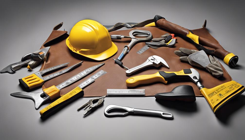 herramientas manuales para constructores
