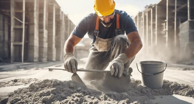 lodo de cemento en construcci n