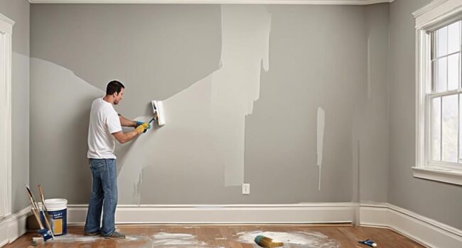 pintar pared interior correctamente