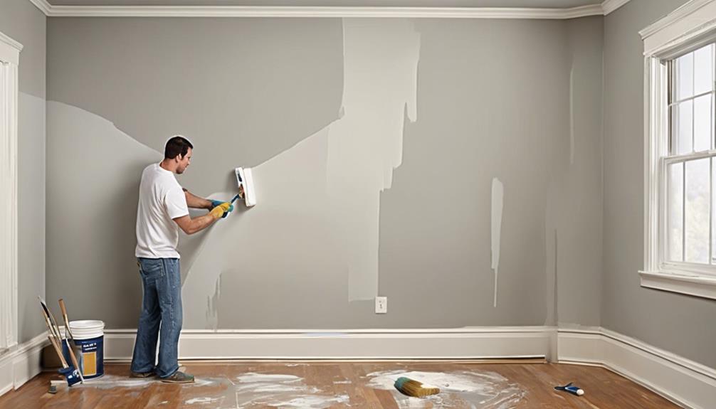 pintar pared interior correctamente