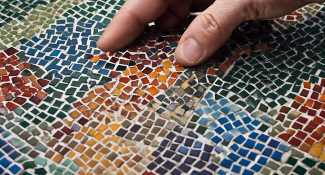 pisos de mosaico elegantes