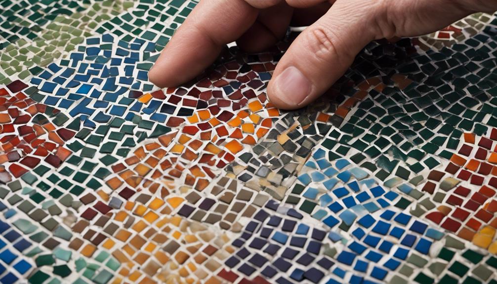 pisos de mosaico elegantes