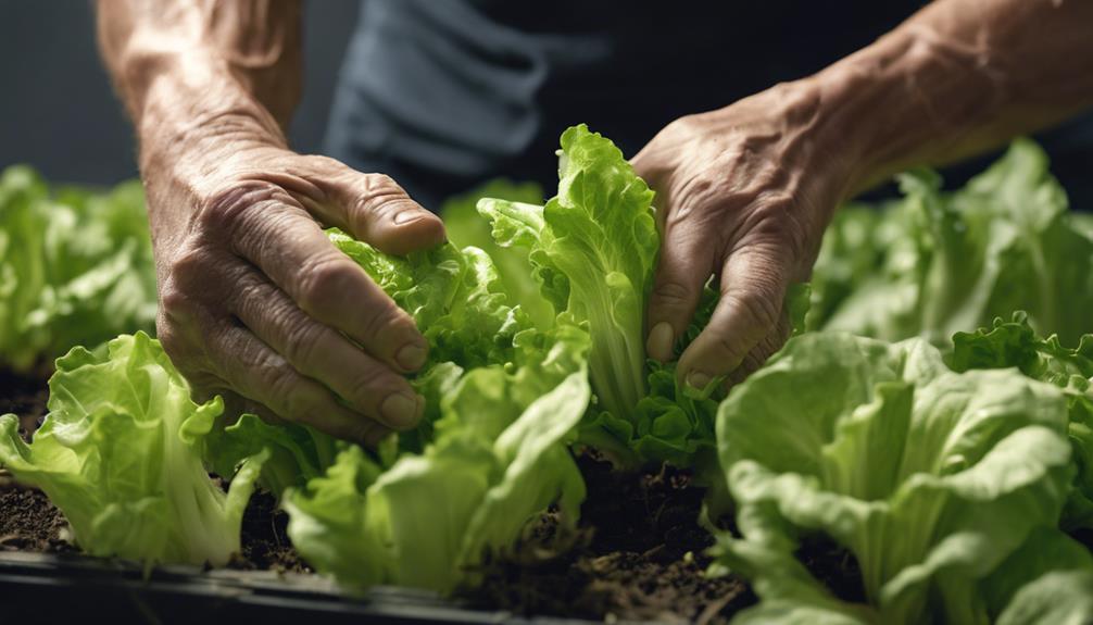 regenerar lechuga por esquejes