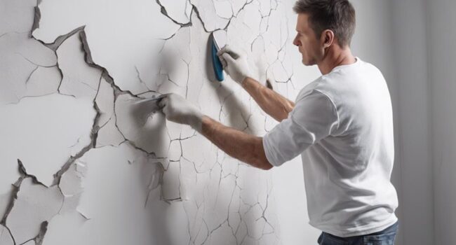 reparar grietas escalonadas paredes