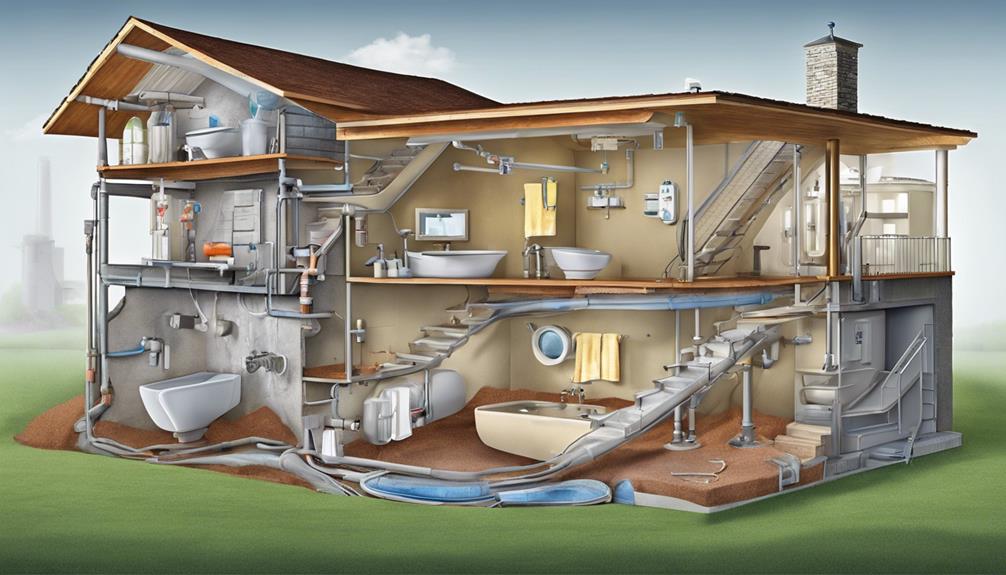 sistema de drenaje residencial