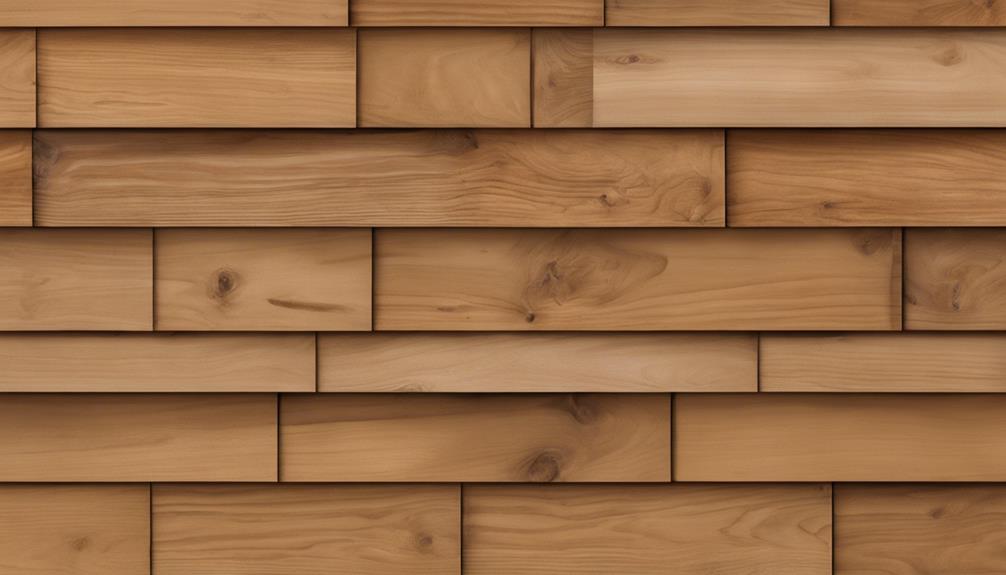 wooden cladding and panels